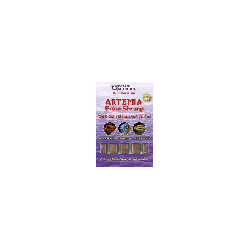 OCEAN NUTRITION ARTEMIA WITH SPIRULINA AND GARLIC 100 GR
