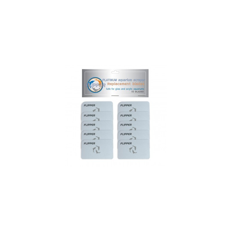 FLIPPER PLATINUM SCRAPPER REPLACEMENT (10 PCS)
