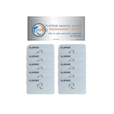 FLIPPER PLATINUM SCRAPPER REPLACEMENT (10 PCS)