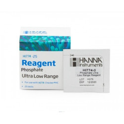 HANNA, ULTRA LOW PHOSPHATE REAGENT FOR HI774 (25 TESTS)