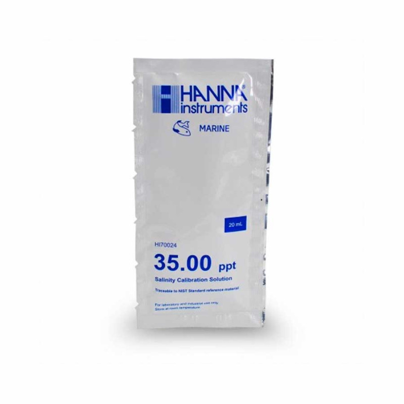 HANNA, SALINITY CALIBRATION SOLUTION 35ppt (20 ml)