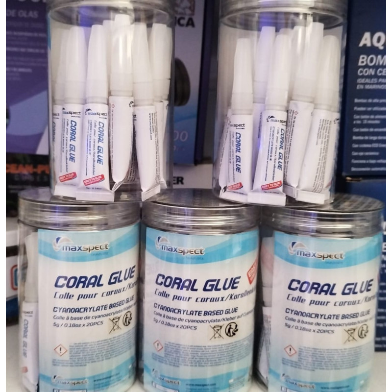 MAXSPECT, CORAL GLUE STICK 5GR (20 UNIDADES)