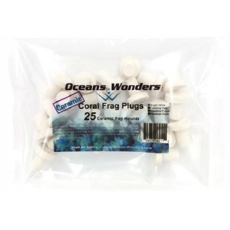 OCEAN WONDERS, CORAL FRAG PLUGS 23mm (25 uds)