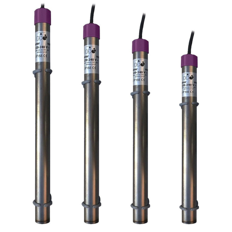 D-D, TITANIUM HEATER (150 W UP TO 350W)