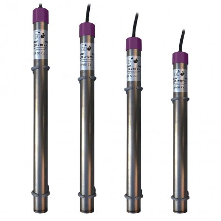D-D, TITANIUM HEATER (150 W HASTA 350W)