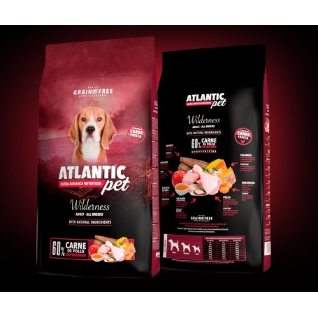 Atlantic pet ultra premium widerness 2Kg-12Kg