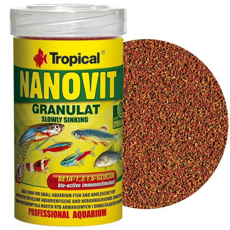 TROPICAL NANOVIT GRANULATE 100 ML