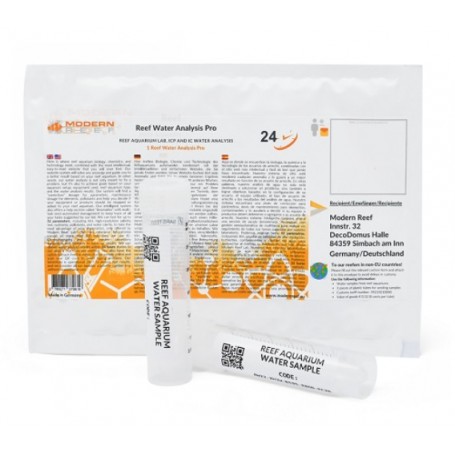 Moder reef ICP reef water analisys pro dúo ( 1 reef water analisys pro + 1 RO/DI water analisys pro