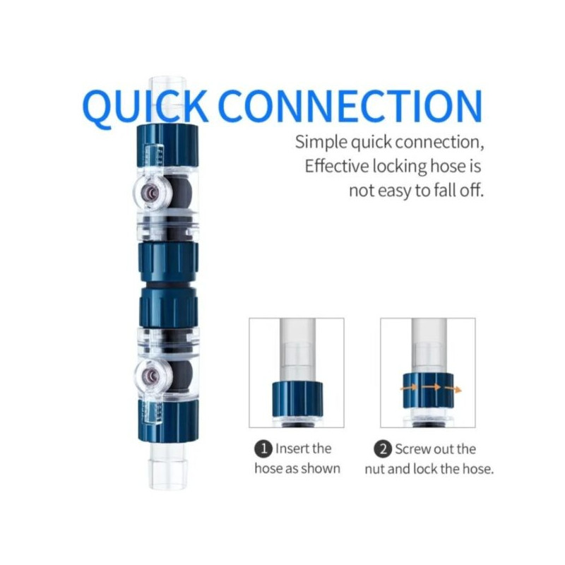 QUICK CONNECTION 12MM -16 MM -20MM (WEEK AQUA)