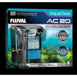 AQUA CLEAR BACKPACK FILTER FLUVAL AC 20