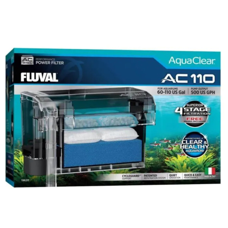 AQUA CLEAR BACKPACK FILTER FLUVAL AC 110