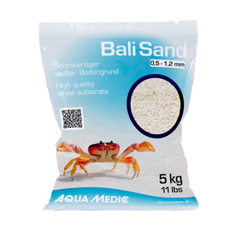 AQUAMEDIC BALI SAND 0,5  a 1,2 MM ( 5 y 10 KG)