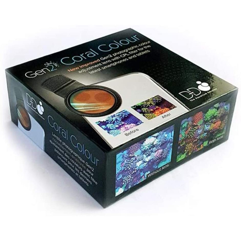 Coral Color Lens 2ND Generation D-D